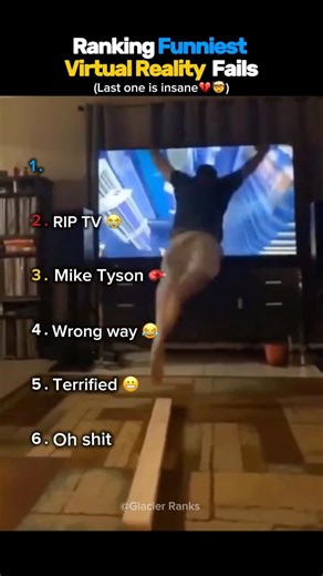 Ranking Funniest Virtual Reality Fails