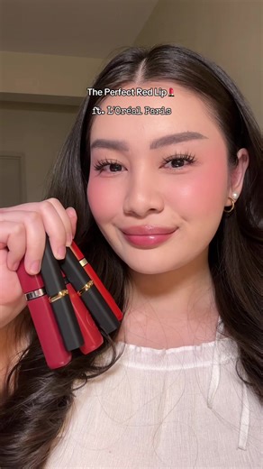 The Perfect Red Lip: Confidence with L'Oréal Paris