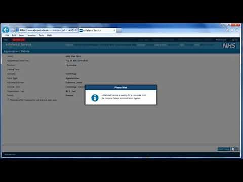 e-RS Referrals on SystmOne