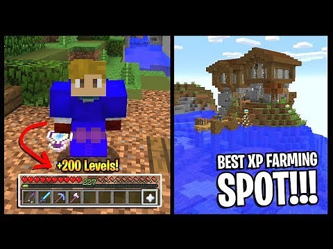 How To Earn XP FAST In Hypixel Skyblock... *200+ LEVELS!!!*