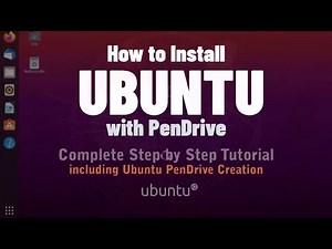 How to Install Ubuntu (Linux) with PenDrive : Complete Step by Step Tutorial