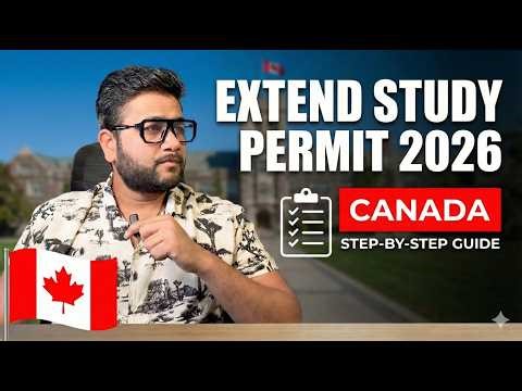 How to Extend Your Study Permit in Canada in 2026 🇨🇦 | Full Online Process Explained