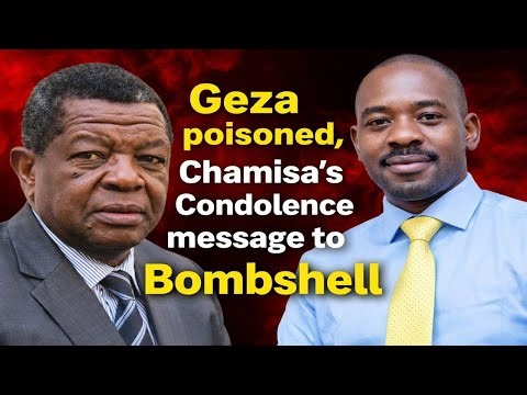 Geza was poisoned, audio alleges. Chamisa message to Geza, Watch how it happened