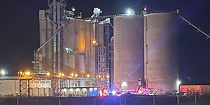 Dust explosion in grain elevator at Aurora plant draws multiple agencies; No injuries reported