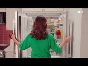 The LG Counter-Depth MAX™ Refrigerator with Zero Clearance™