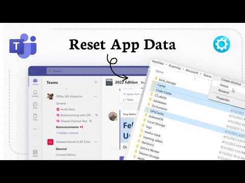 How to clear microsoft teams cache (System Refresh)