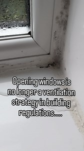 We're sorry to all the window openers...... Building regulations changed. Opening a window was a ventilation strategy, but was is the keyword. Lots of misinformation around shock ventilation and just generally opening windows. The best way of making your house colder is opening the windows in winter. If you put your heating on, and open all of your windows all of the time you will have no condensation...... and an empty wallet. Use the perfect indoor environment triangle to try and figure which