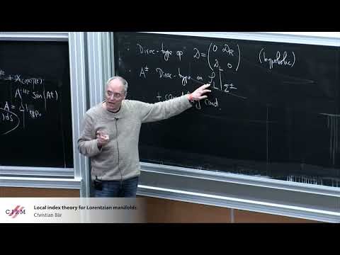 Christian Bär: Local index theory for Lorentzian manifolds