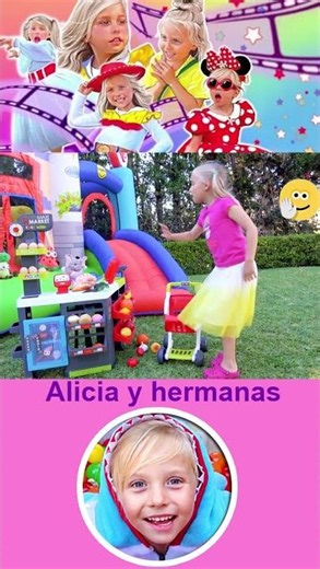 Pretend play for kids with Alisa and her little sisters ✨ Can you play like them?