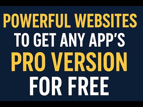 🔥 Powerful Websites to Get Any App’s Pro Version for Free.