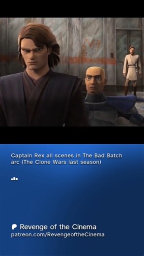 Look at the hilarious reaction of Captain Rex when Obi-Wan sees through Anakin #starwars #clonewars
