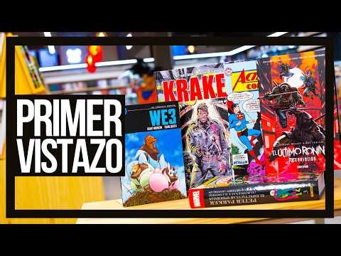 PRIMER VISTAZO Abr #2 | El Último Ronin | WE3 | Kraken | Superman Day 2026 | Wonder Woman