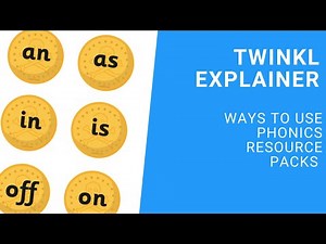 Ways to Use Phonics Resource Packs