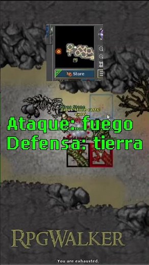 Zonas de Hunt donde cazar Tibia: Caverna Exánima Lvl 80+/130+ #tibia #hunt #cave #zone