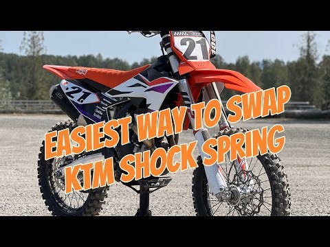KTM/GasGas/Husqvarna Spring Removal WITHOUT Shock Removal