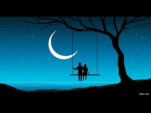 How to draw in Ms Paint | Half Moon | drawing in paint in computer| paint in computer