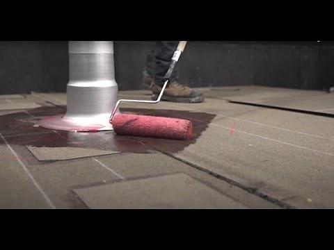 Comment installer une membrane de renfort autocollante au drain et à l'évent?