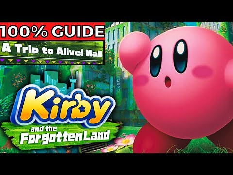 A Trip to Alivel Mall All Waddle Dees 100% Guide | Kirby and the Forgotten Land