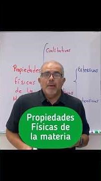 Properties of matter #intensive #extensive #profeponcho #easychemistry