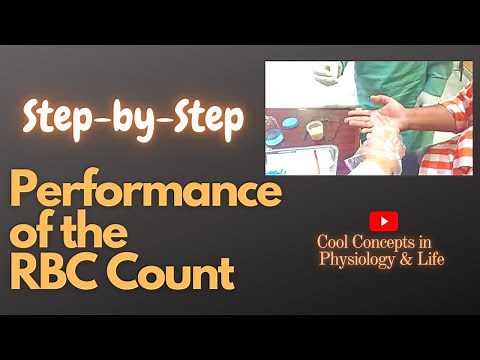 Mastering the Technique: How to Perform RBC Count (1st Prof. MBBS Physiology Practical)
