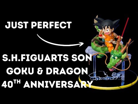 S.H.Figuarts Son Goku & Dragon 40th Anniversary Exclusive Unboxing & Review! Dragon Ball!!