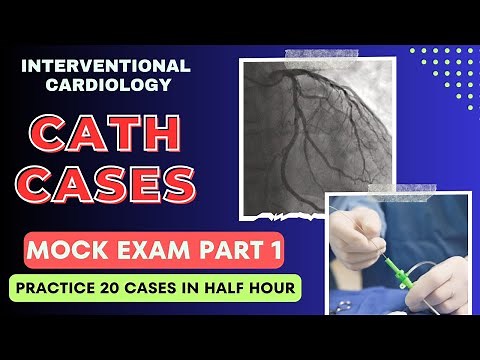 Cardiac Cath MOCK Exam Part 1 - Interventional Cardiology Cases - TOACS