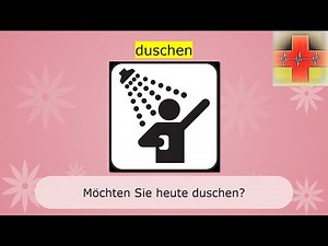 Körperpflege / personal hygiene (Vokabeln) - Deutsch lernen für die Pflege