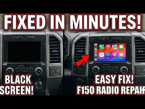 How To Reset / Fix Black or Frozen Screen F150