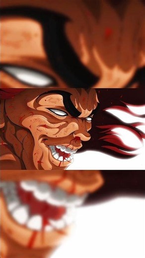 Most iconic fight in Baki Anime history 💀, Baki Hanma vs Yujiro Hanma #shorts#bakihanma #yujirohanma