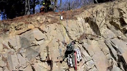 America's 911 Forces working together in Virginia. CBIRF Marines with the technical rescue platoon practice lifesaving skills with firefighters from Henrico County Division of Fire. The Chemical Biological Incident Response Force responds to chemical, biological, radiological and high-yield explosive incidents. Link to full video: http://ow.ly/IXxgH | U.S. Marine Corps
