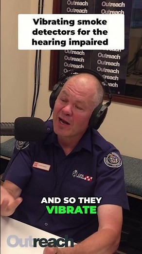 Vibrating smoke detectors for the hearing impaired CFA Victoria | Outreach podcast