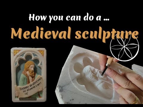 How to Make a Medieval Gothic Sculpture.