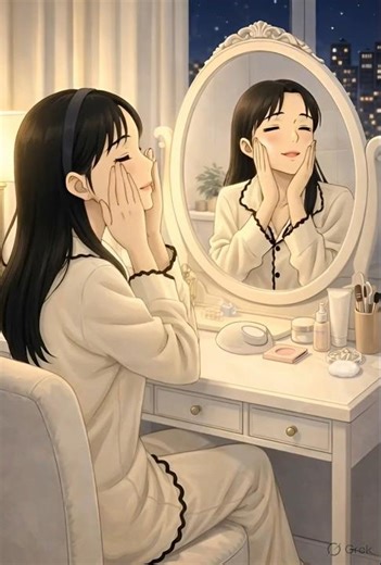 Cozy Anime Night Routine ✨ Slow Living Aesthetic #AnimeShorts