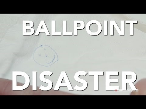 Stain Secrets #4: How to Remove Ballpoint Ink | Consumer Reports