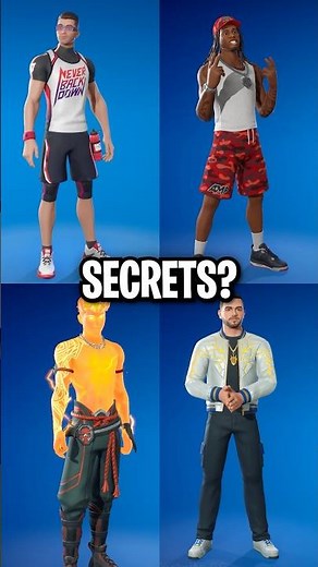 Fortnite’s Icon Skins have SECRETS!