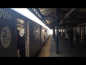 MTA New York City Subway Wakefield-241st Street Bound R142 (2) Train @ Prospect Avenue