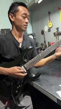 Cort X6 #guitar back to life with #sustainpickup from Probolinggo