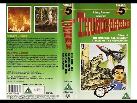 Original VHS Opening and Closing to Thunderbirds Volume 13 UK VHS Tape