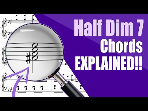 Half Diminished Seventh Chords (4 of 5) | Music Theory Education