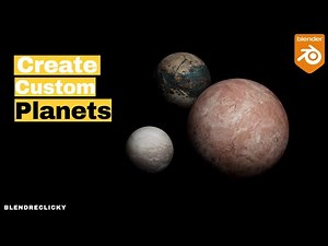 How to Make Simple Planets in Blender 2.93.3