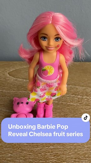 Unboxing Barbie Pop Reveal Chelsea Fruit Series