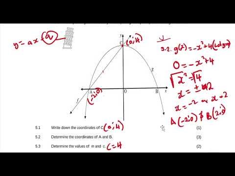 straight line and parabolic graphs grade 10