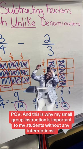 Importance of Undisturbed Small Group Instruction