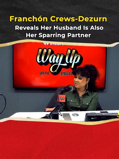 Franchon Crews-Dezurn says the real work starts at home 🥊❤️ She revealed her husband, Glenn Dezurn, isn’t just her biggest supporter, he’s also her sparring partner. Iron sharpening iron, both in the gym and in their marriage. Power couple energy or next-level dedication? 👇 Click the link in the bio to watch the full interview on @WayUpWithYee on YouTube