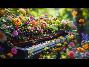Relaxing Spring Piano Music 🌼 Meditation, Work, Study & Sleep