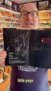 Stuff & Things with Marshall Julius #48: Arkham Asylum Graphic Novel with Dave McKean Joker Doodle.
