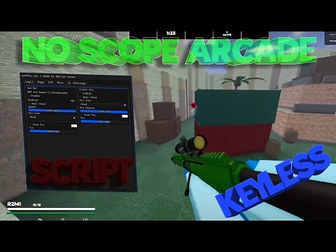 No-Scope Arcade Script – Silent Aim, Aimbot ESP & More!
