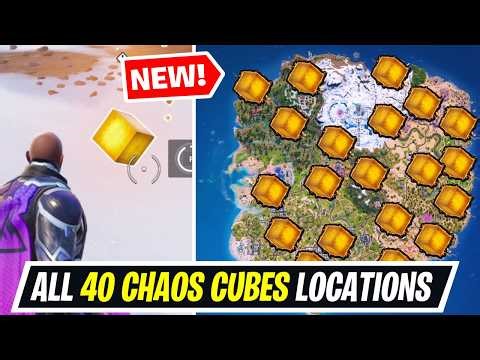 Fortnite Find and collect all Chaos Cubes Locations - How to Complete Path of the Voyager Quests