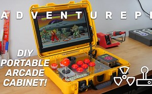 【搬运】终极DIY Raspberry Pi便携式街机柜！[720p]