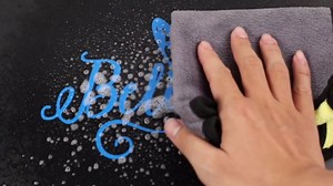 Transparent Decal Stickers of Believe Butterfly Word (Azure Blue) Premium Waterproof Vinyl Decal Stickers for Laptop Phone Accessory Helmet Car Window Mug Tuber Cup Door Wall Decora USCstic733893BEAA